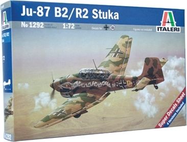 ITALERI Model Kit letadlo 1292 - JU-87 B-2/R-2 STUKA (1:72) - obrázek 1