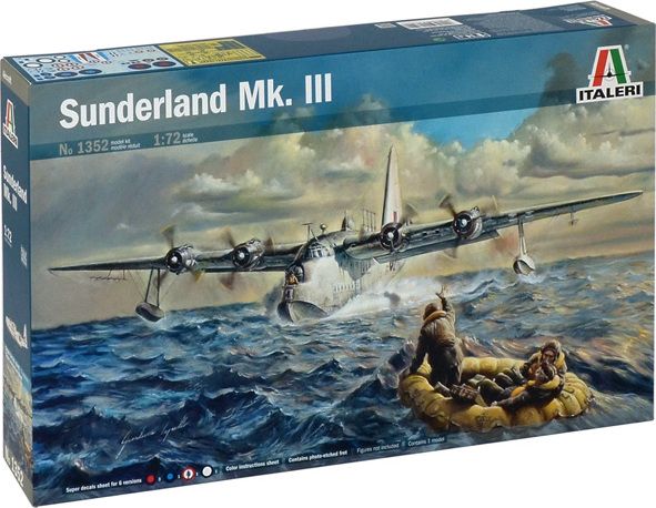 ITALERI Model Kit letadlo 1352 - SUNDERLAND Mk.III (1:72) - obrázek 1