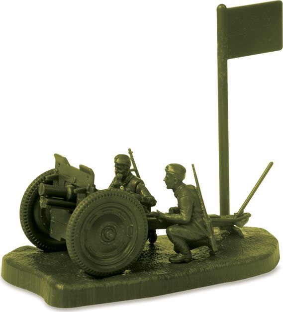ZVEZDA Wargames (WWII) military 6145 - Soviet 76-mm Gun (1:72) - obrázek 4