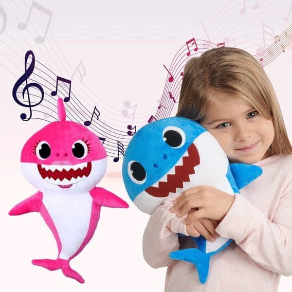 AUR Interaktivní hračka pro děti SHARK Barva: Růžová - obrázek 1