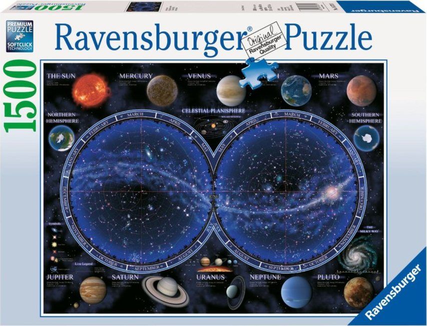 Ravensburger Puzzle 1500 dílků Jigsaw Puzzle - 1500 dílků - Astronomy - obrázek 2