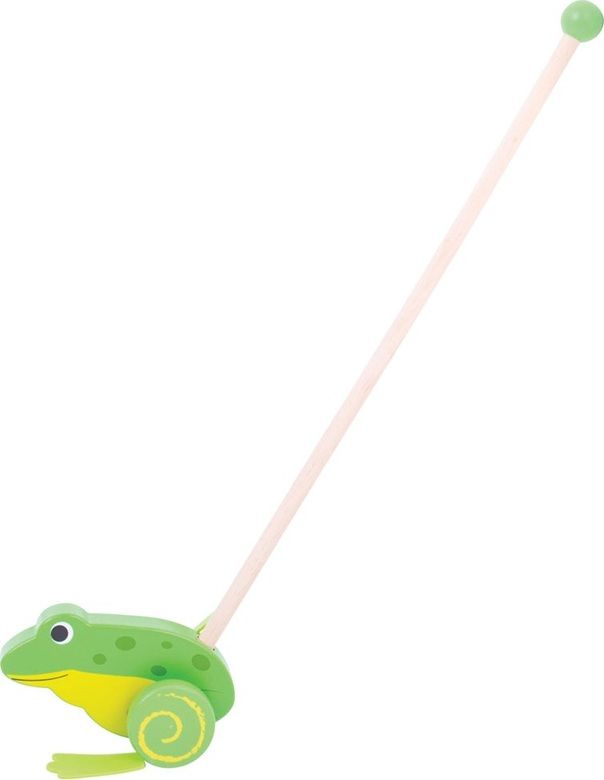 BIGJIGS TOYS Bigjigs Baby Dřevěný jezdík Žabička - obrázek 2