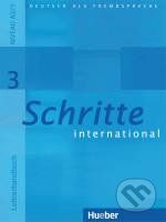 Schritte international 3 - Lehrerhandbuch - Susanne Kalender, Petra Klimaszyk - obrázek 1