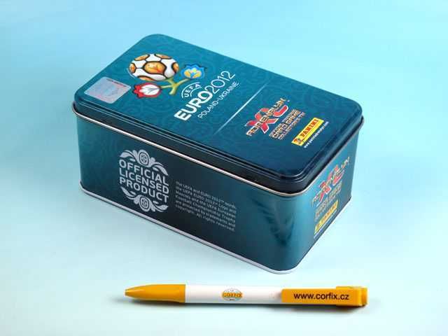 PANINI EURO 2012 ADRENALYN - plechový box - obrázek 1