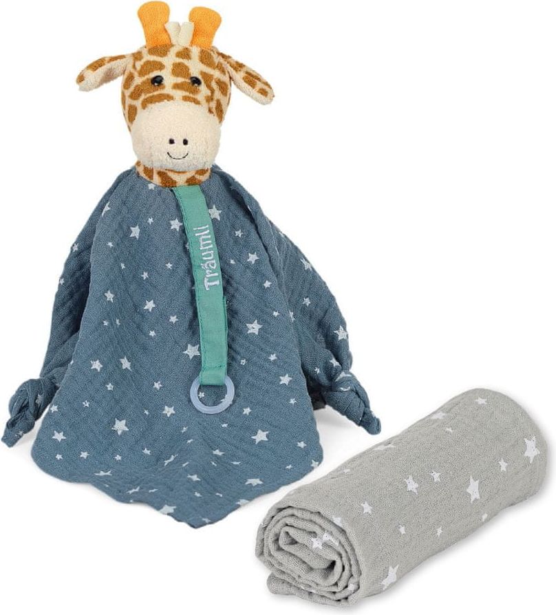 Sterntaler dárkový set hračka do kapsy velká, 38 cm + plenka mušelín, žirafa Greta 3251951 - obrázek 1