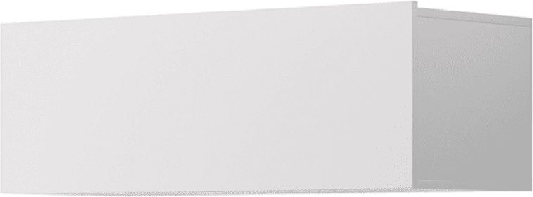 KONDELA Závěsná skříňka, bílá, SPRING ED90 - obrázek 1