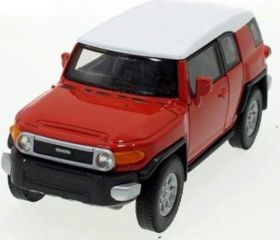 Welly - Toyota FJ Cruiser model 1:34 červená - obrázek 1