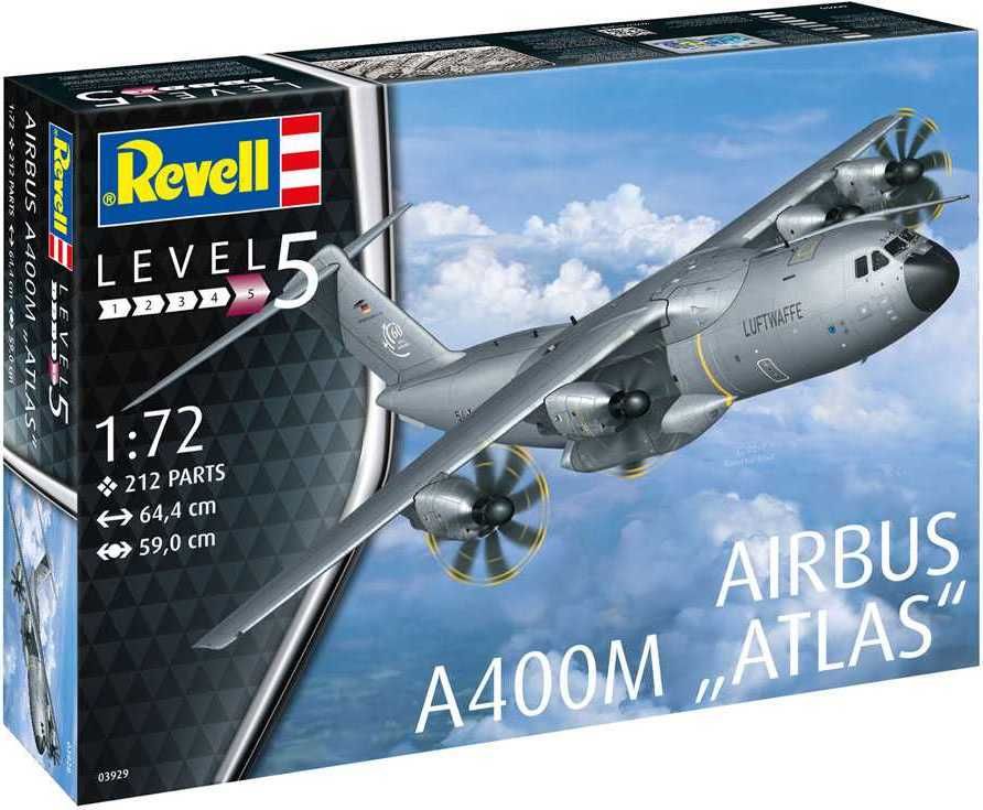 REVELL Plastic ModelKit letadlo 03929 - Airbus A400M ATLAS (1:72) - obrázek 1
