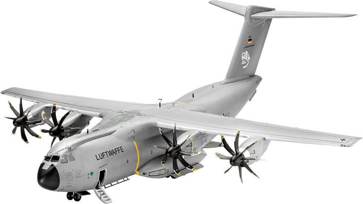 REVELL Plastic ModelKit letadlo 03929 - Airbus A400M ATLAS (1:72) - obrázek 6