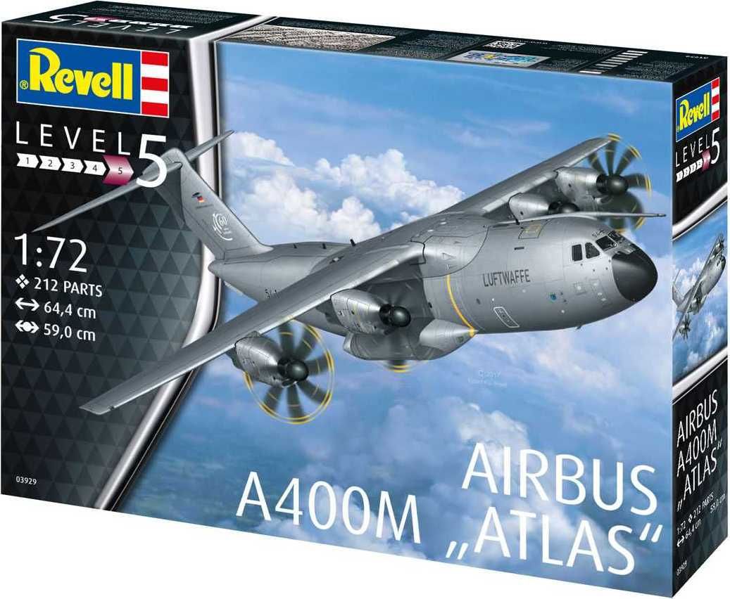 REVELL Plastic ModelKit letadlo 03929 - Airbus A400M ATLAS (1:72) - obrázek 10