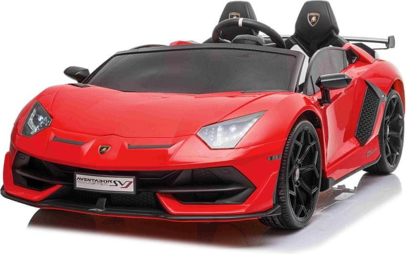 Beneo Elektrické autíčko Lamborghini Aventador 12V Dvoumístné, měkké EVA kola, 2,4 GHz DO, USB/SD - obrázek 1