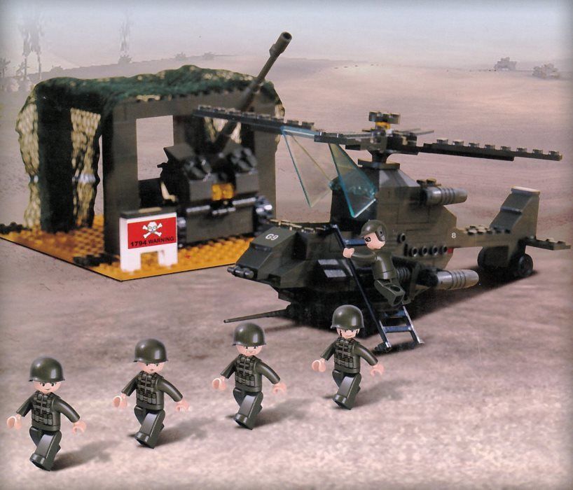 Sluban Army M38-B7100 Velitelství - obrázek 3