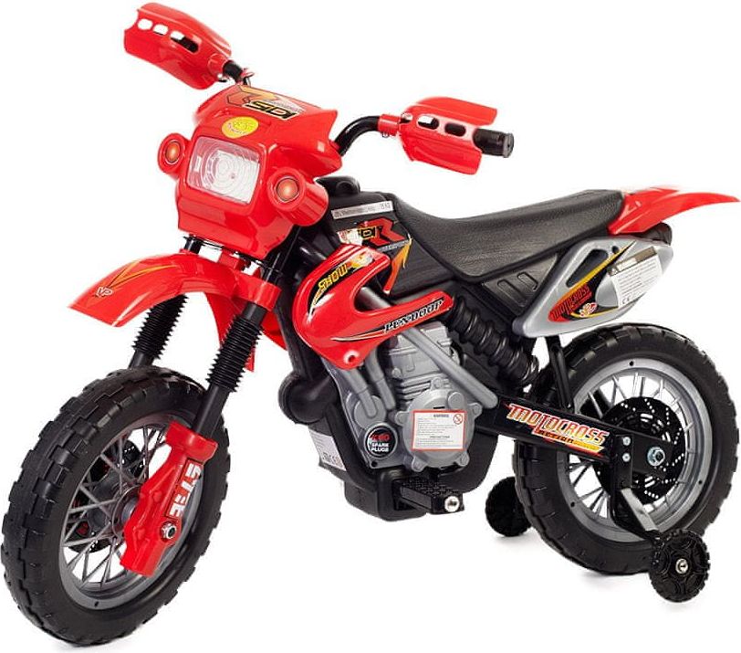 Kids World Dětská motorka Enduro YJ137 červená - obrázek 1
