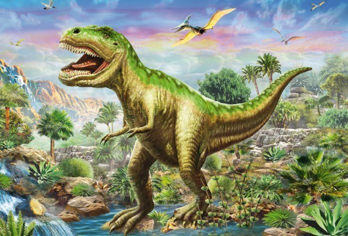 SCHMIDT Puzzle Dinosauří dobrodružství 3x48 dílků - obrázek 2