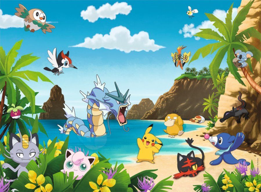 RAVENSBURGER Puzzle Pokémon: Chyť je všechny! XXL 200 dílků - obrázek 1