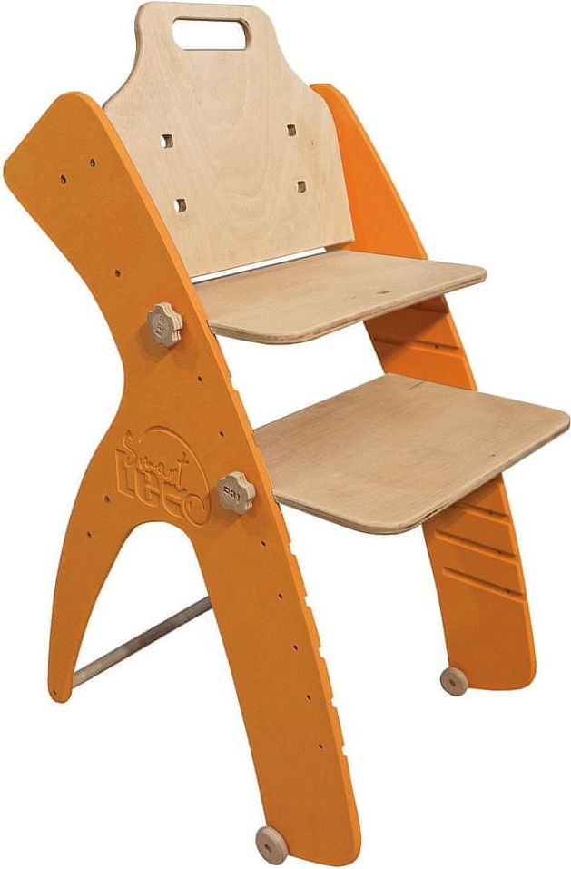 Smart Leo SIMPLE Vysoká židle - oranžová - obrázek 1