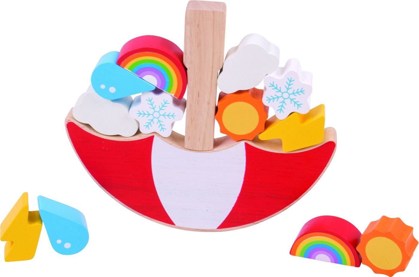 Bigjigs Toys Balanční hra Počasí - obrázek 1