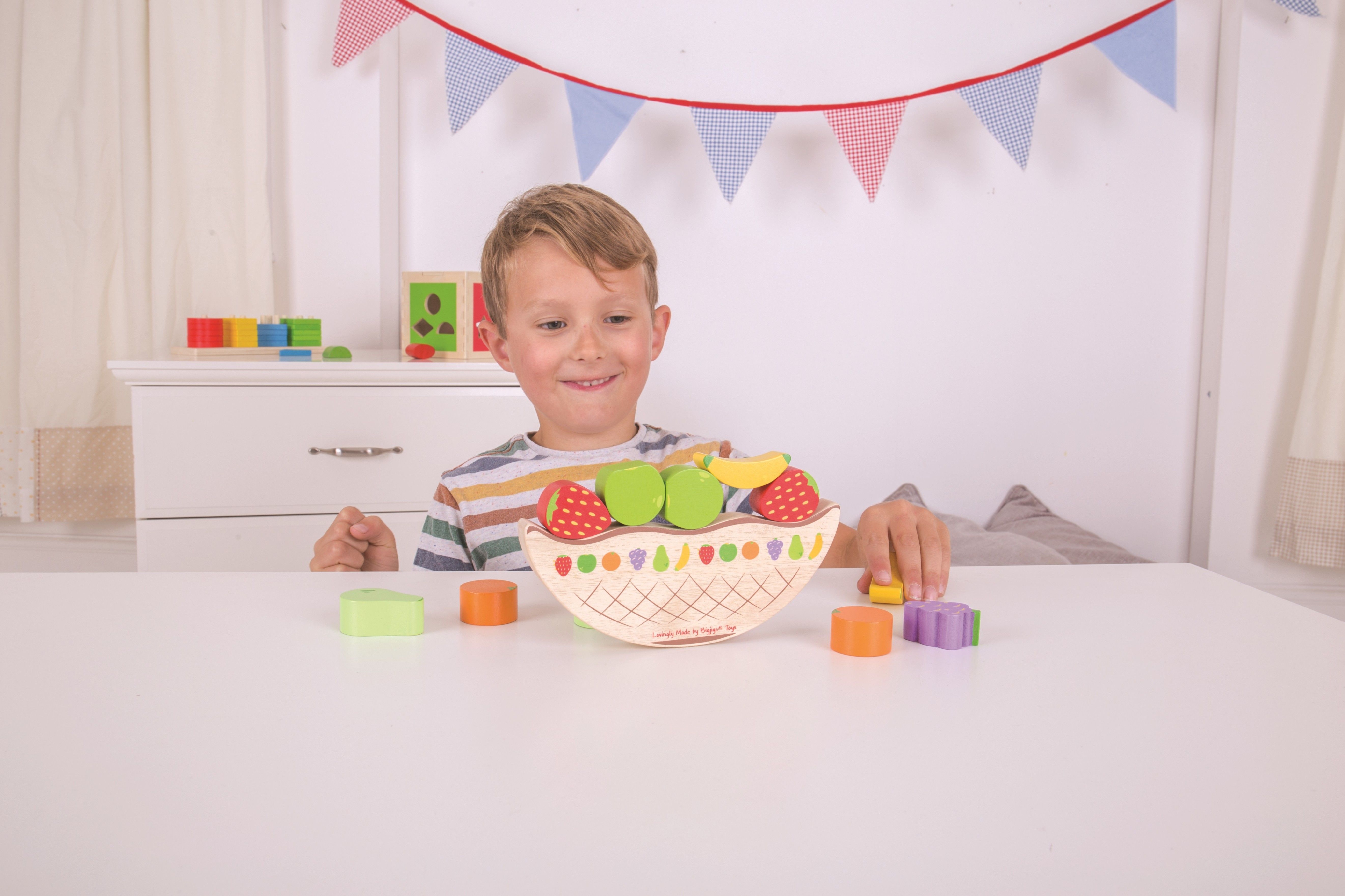 Bigjigs Toys Balanční hra Ovoce - obrázek 3