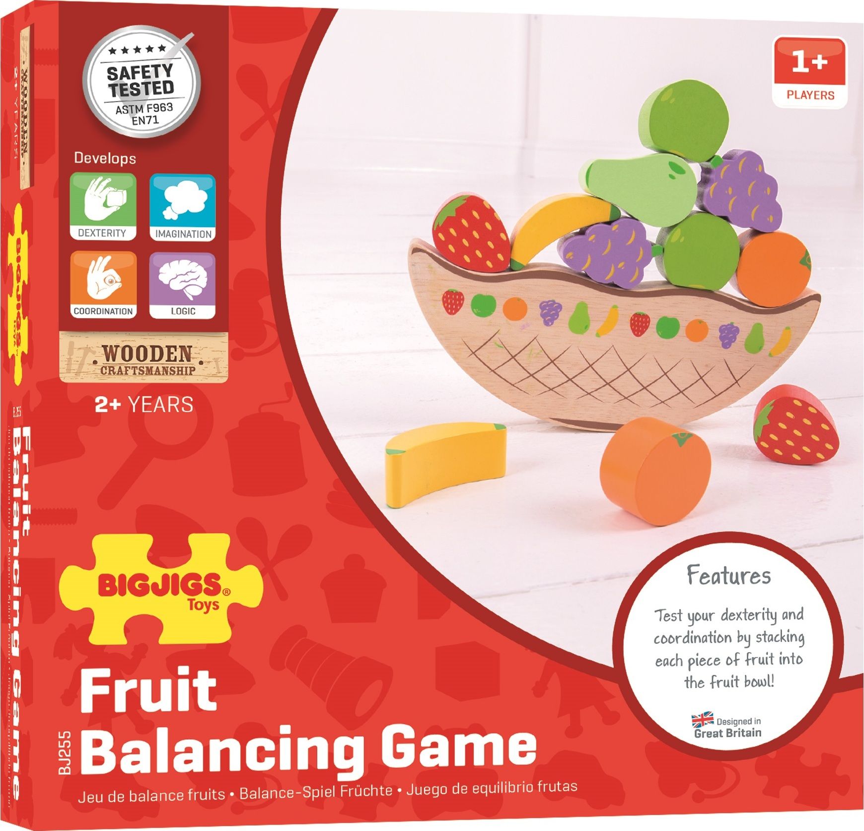 Bigjigs Toys Balanční hra Ovoce - obrázek 6
