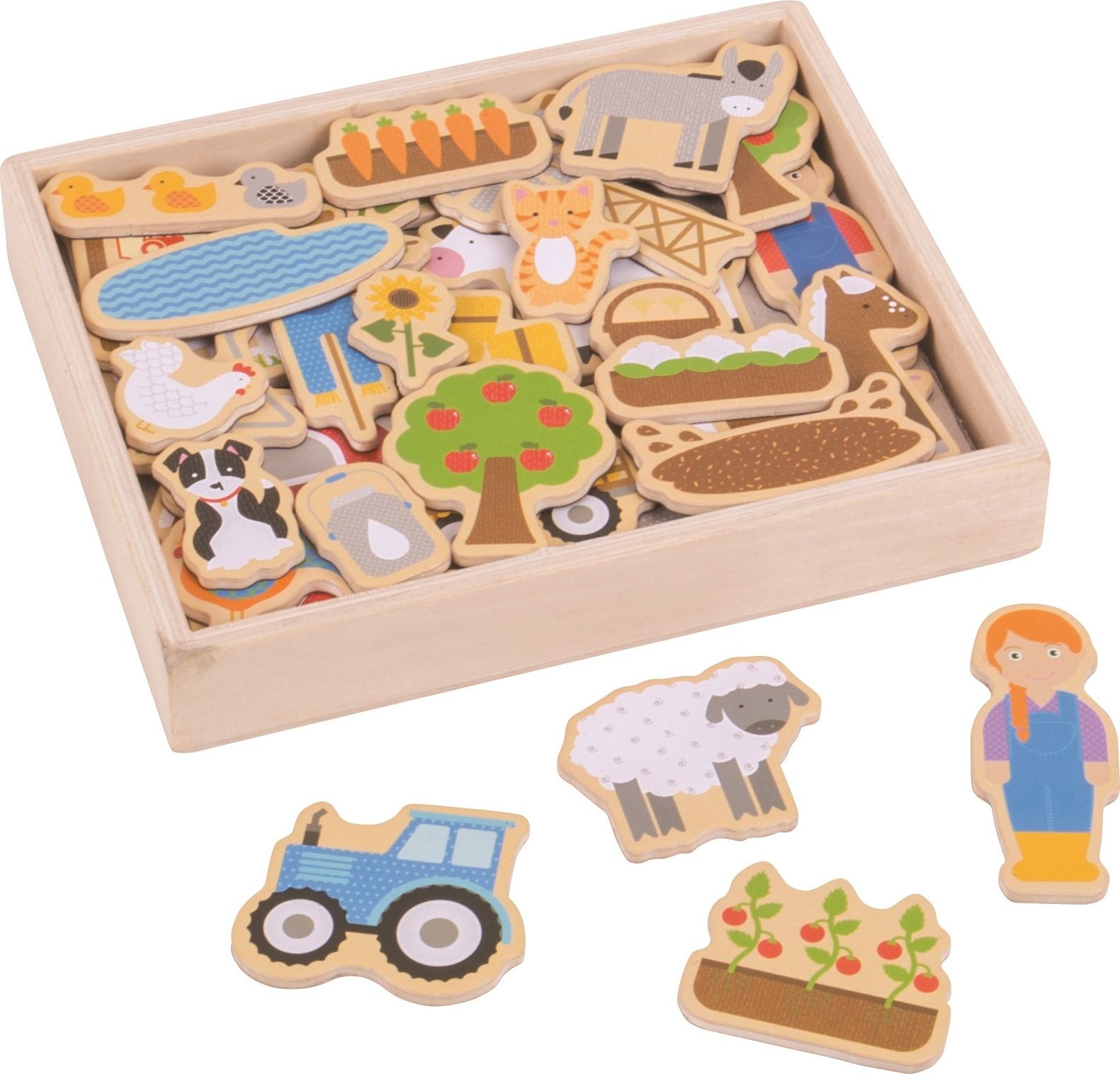Bigjigs Toys Magnetky farma - obrázek 2