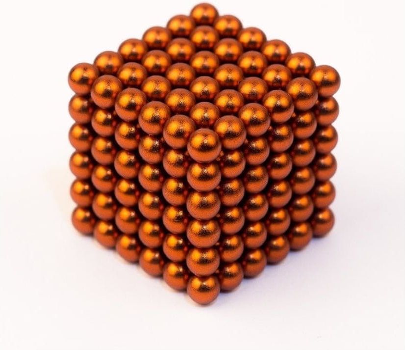 Neocube Neocube - oranžové magnetické kuličky v dárkové krabičce - obrázek 1