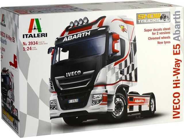 ITALERI Model Kit truck 3934 - IVECO HI-WAY E5 ABARTH (1:24) - obrázek 1