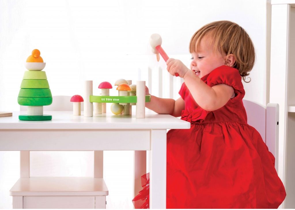 Le Toy Van Petilou Zatloukačka veselé muchomůrky - obrázek 2