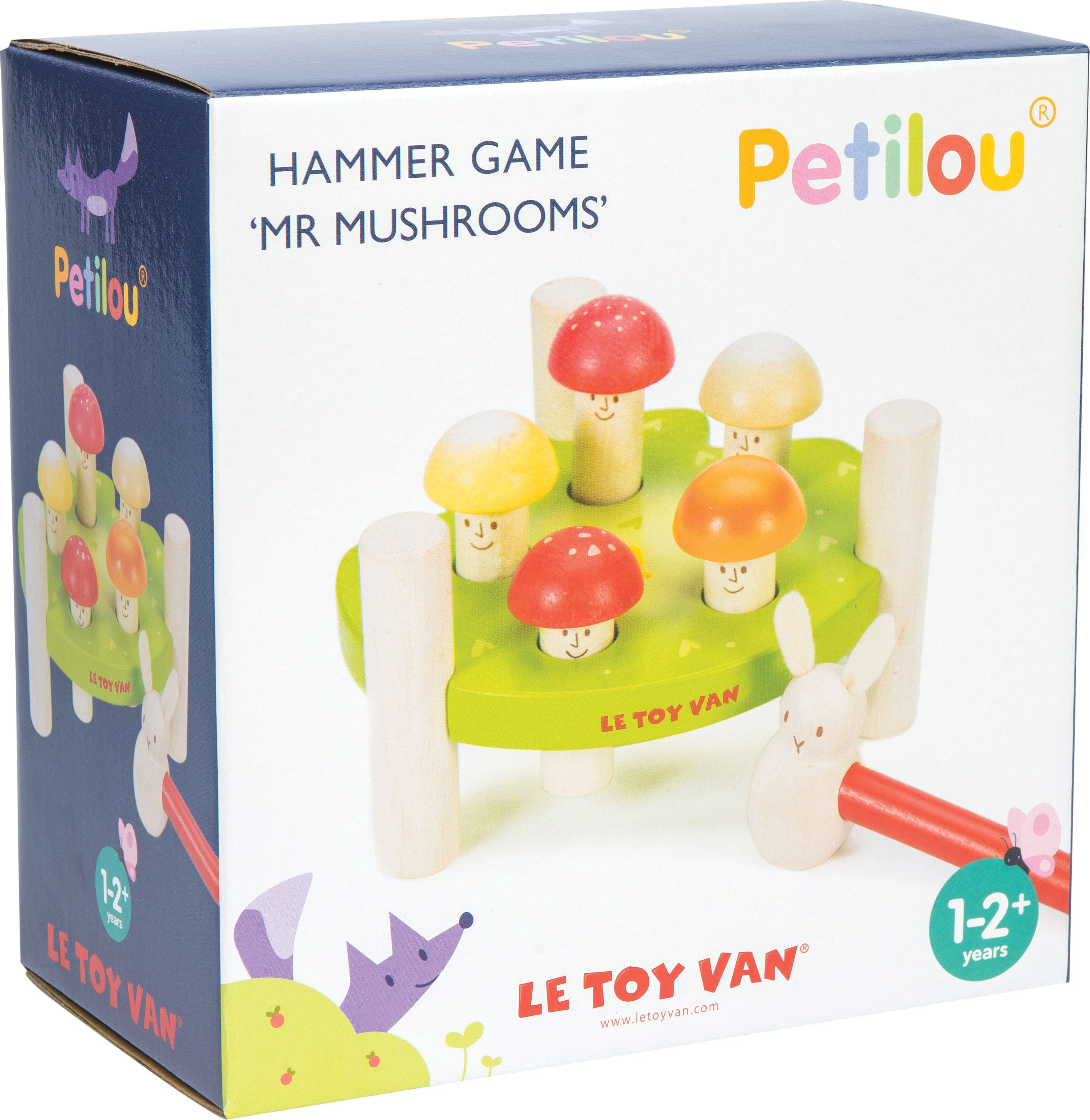 Le Toy Van Petilou Zatloukačka veselé muchomůrky - obrázek 3