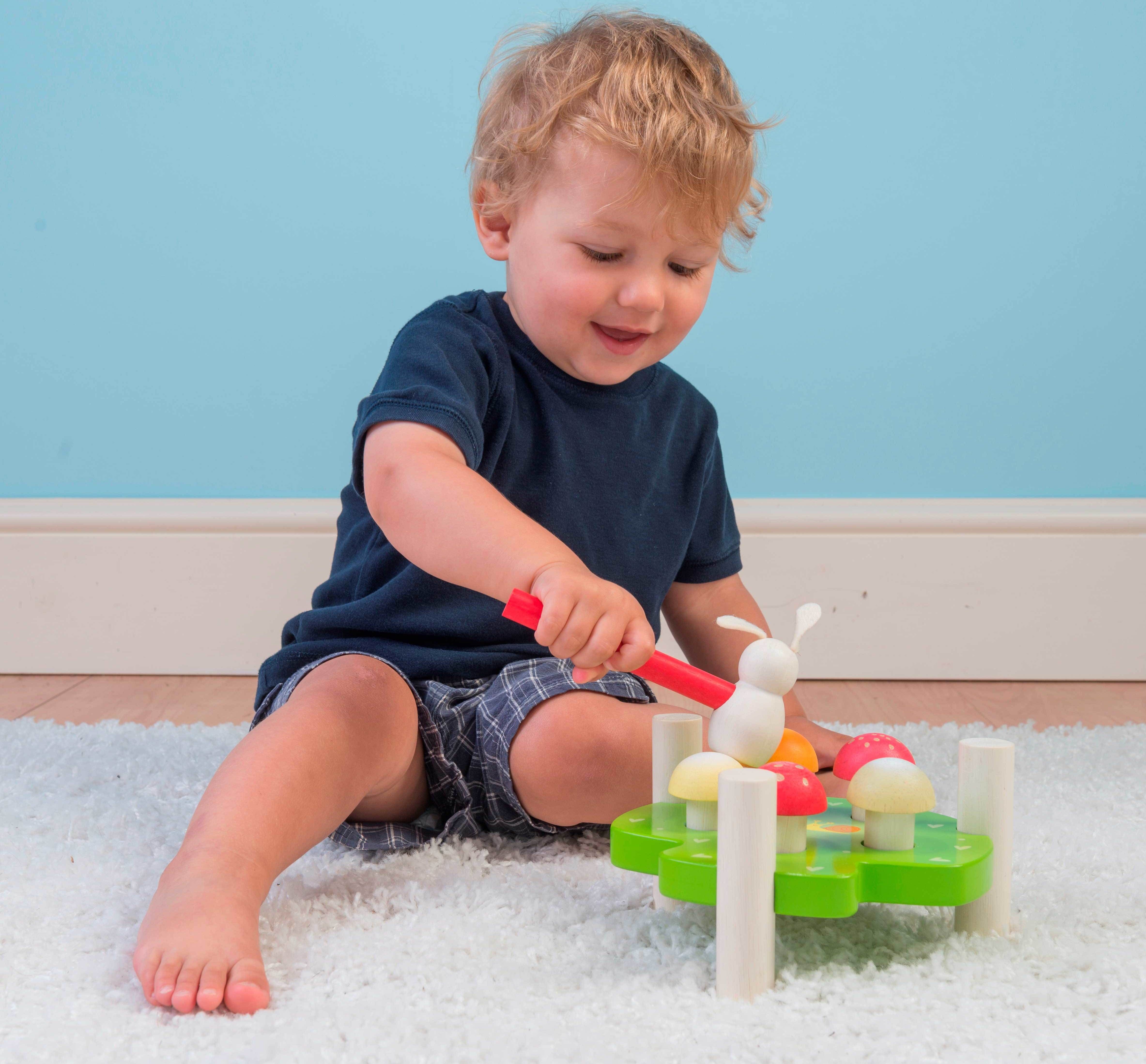 Le Toy Van Petilou Zatloukačka veselé muchomůrky - obrázek 4