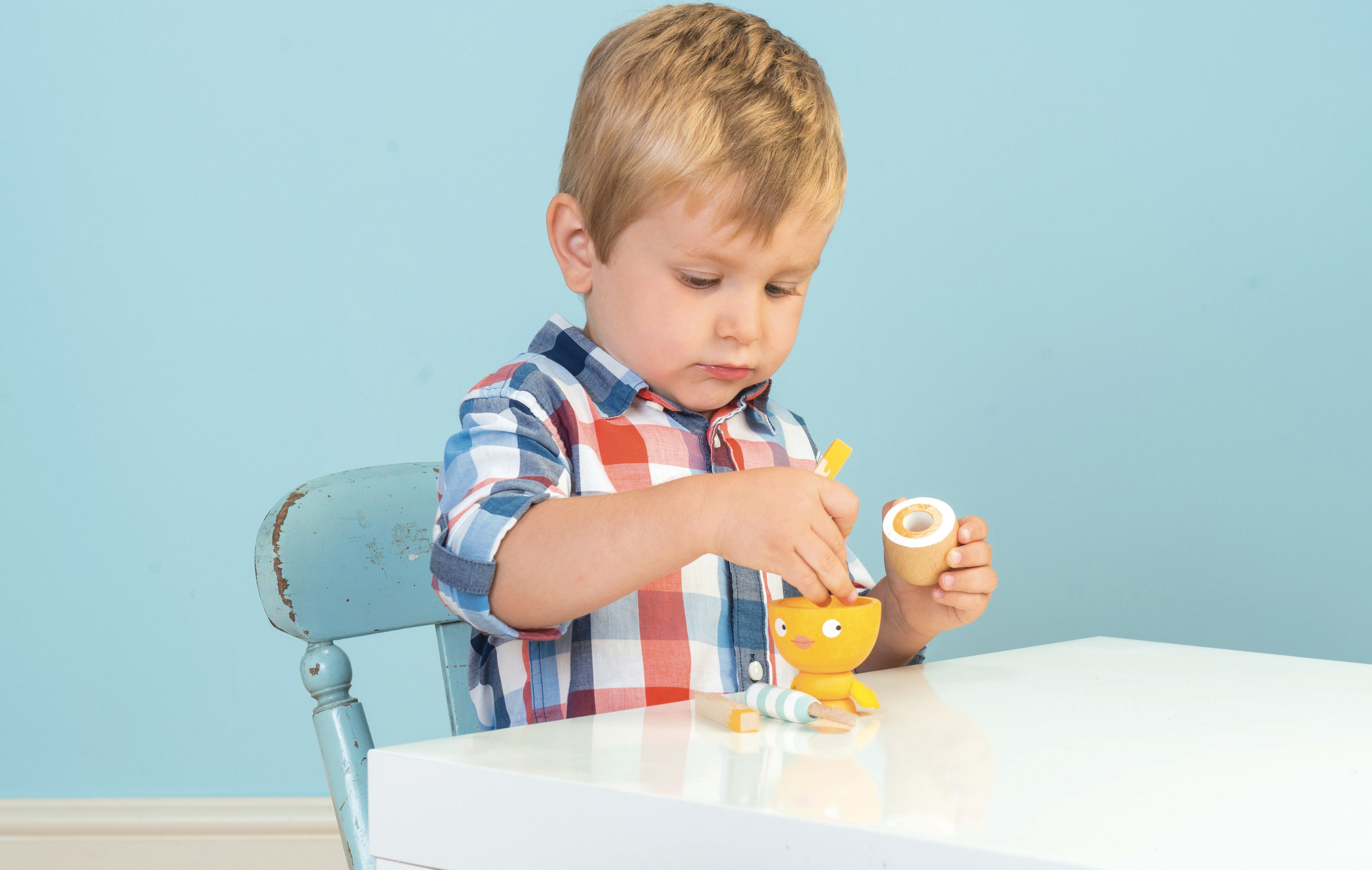 Le Toy Van Snídaňový set veselé vajíčko - obrázek 3