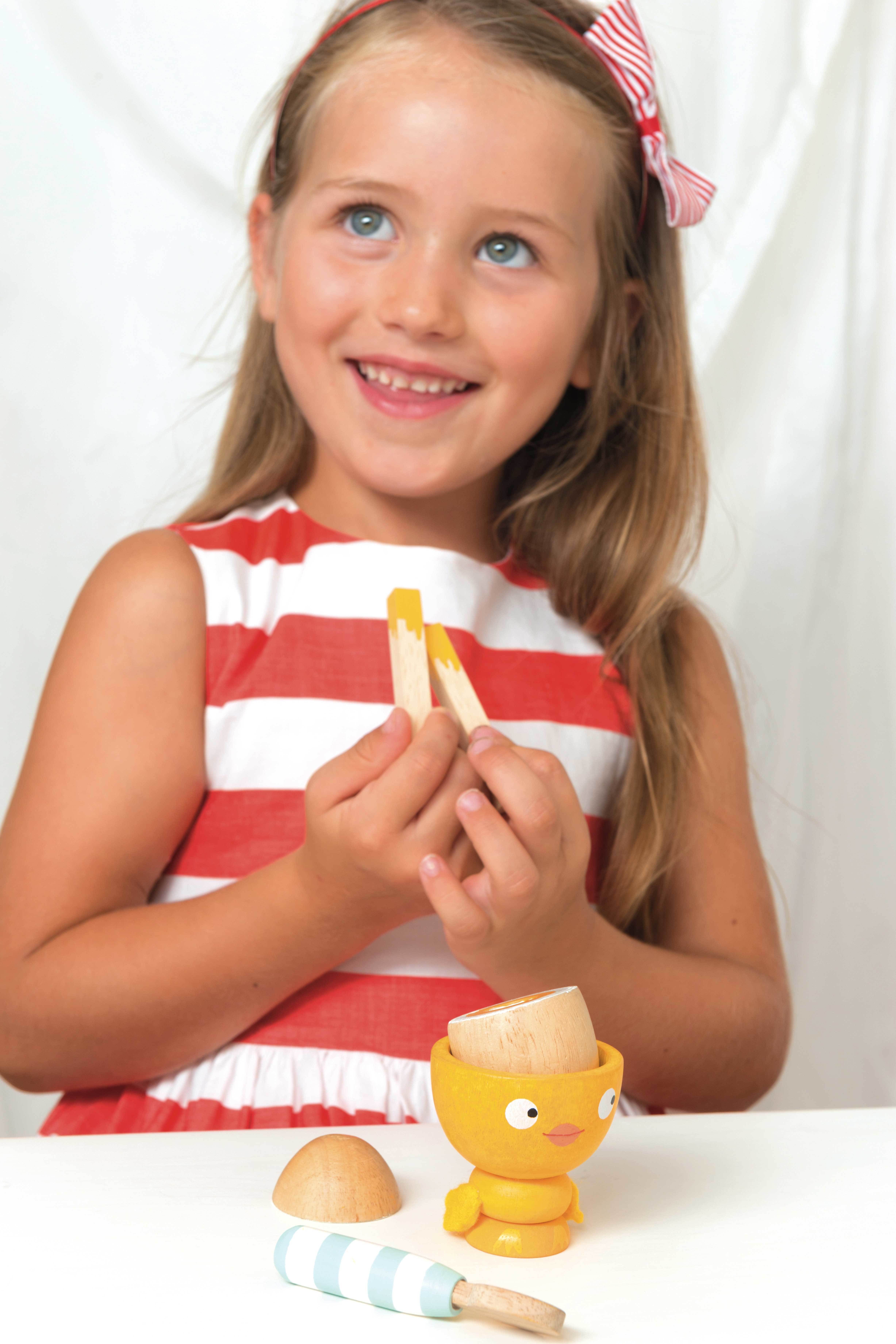 Le Toy Van Snídaňový set veselé vajíčko - obrázek 4