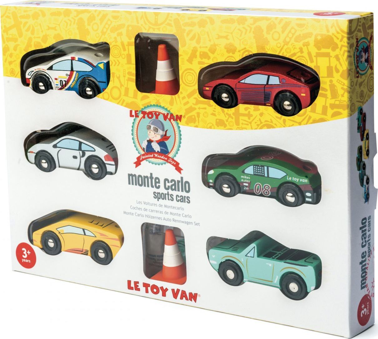 Le Toy Van Set autíček Montecarlo Sports - obrázek 2