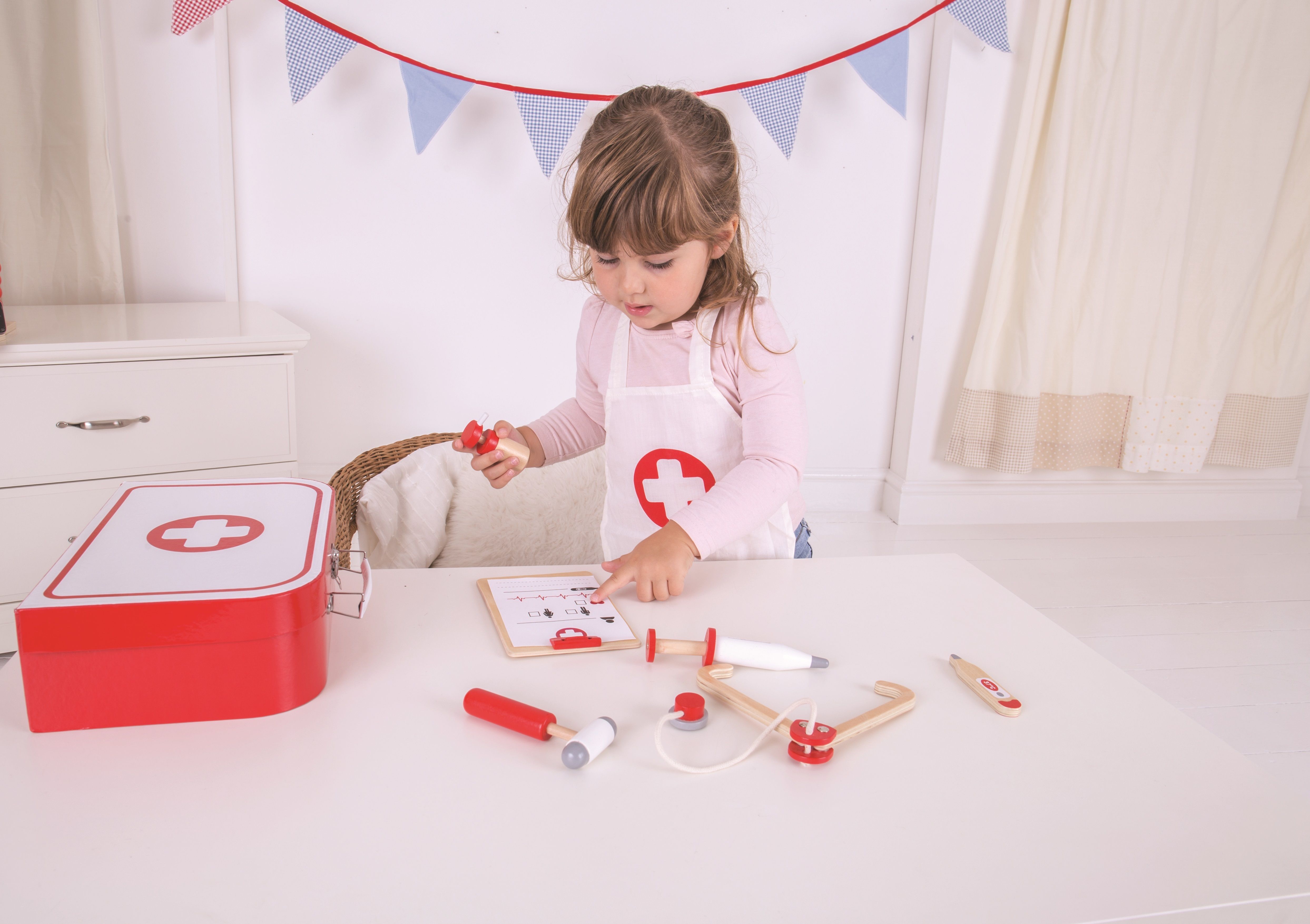 Doktorský kufřík Bigjigs Toys - obrázek 2
