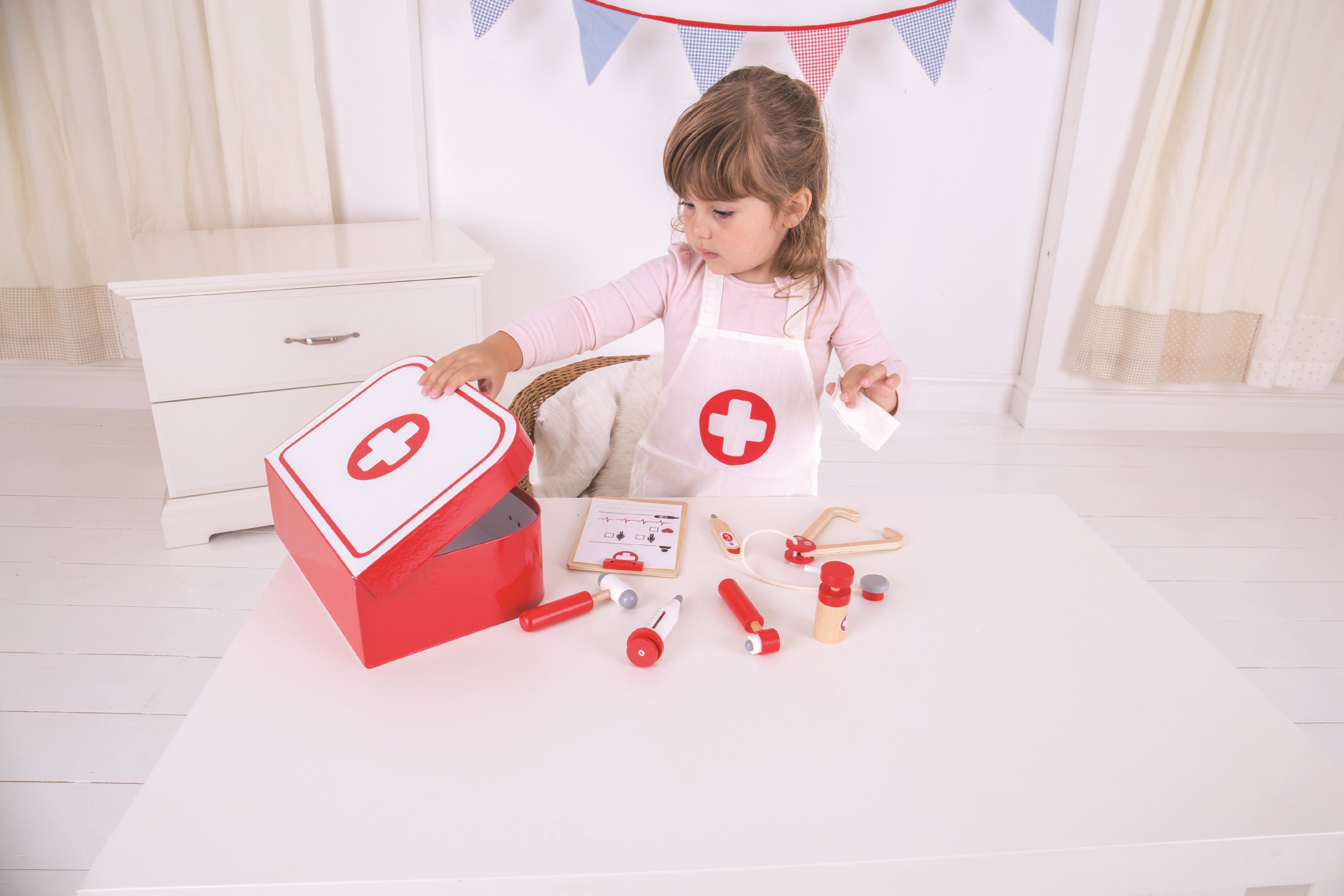 Doktorský kufřík Bigjigs Toys - obrázek 4