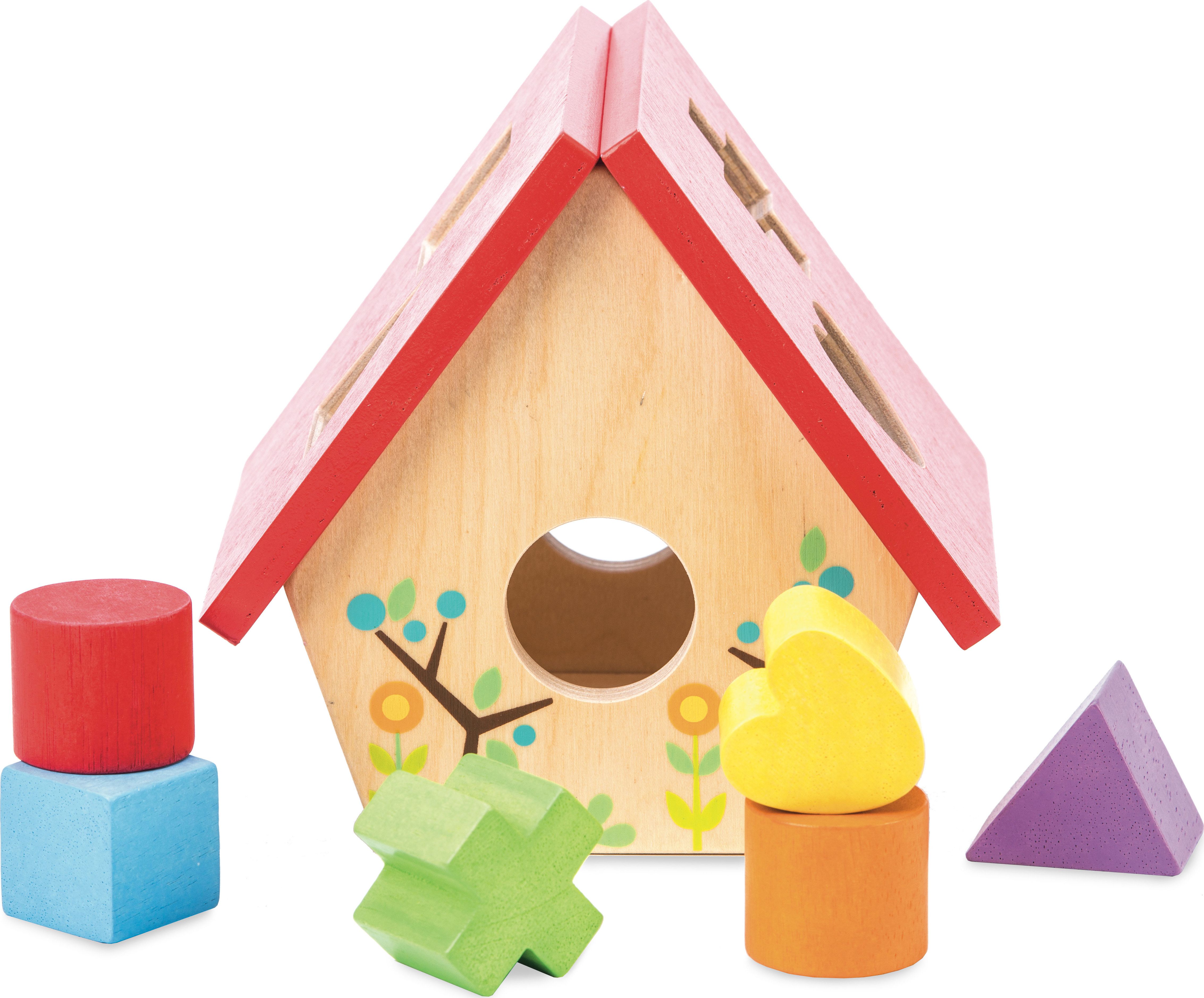 Le Toy Van Petilou Ptačí budka s tvary - obrázek 2