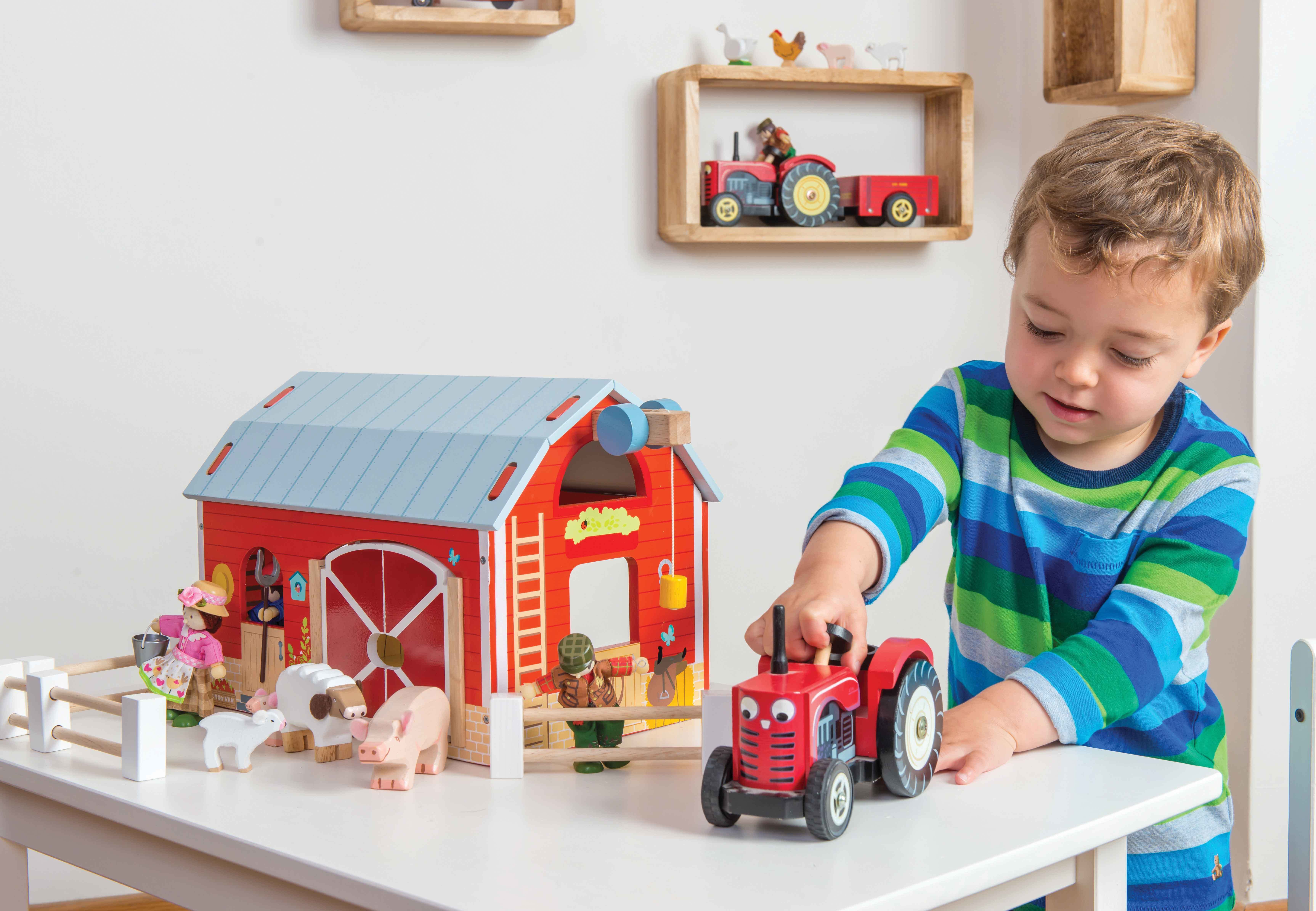 Le Toy Van Stodola červená - obrázek 2