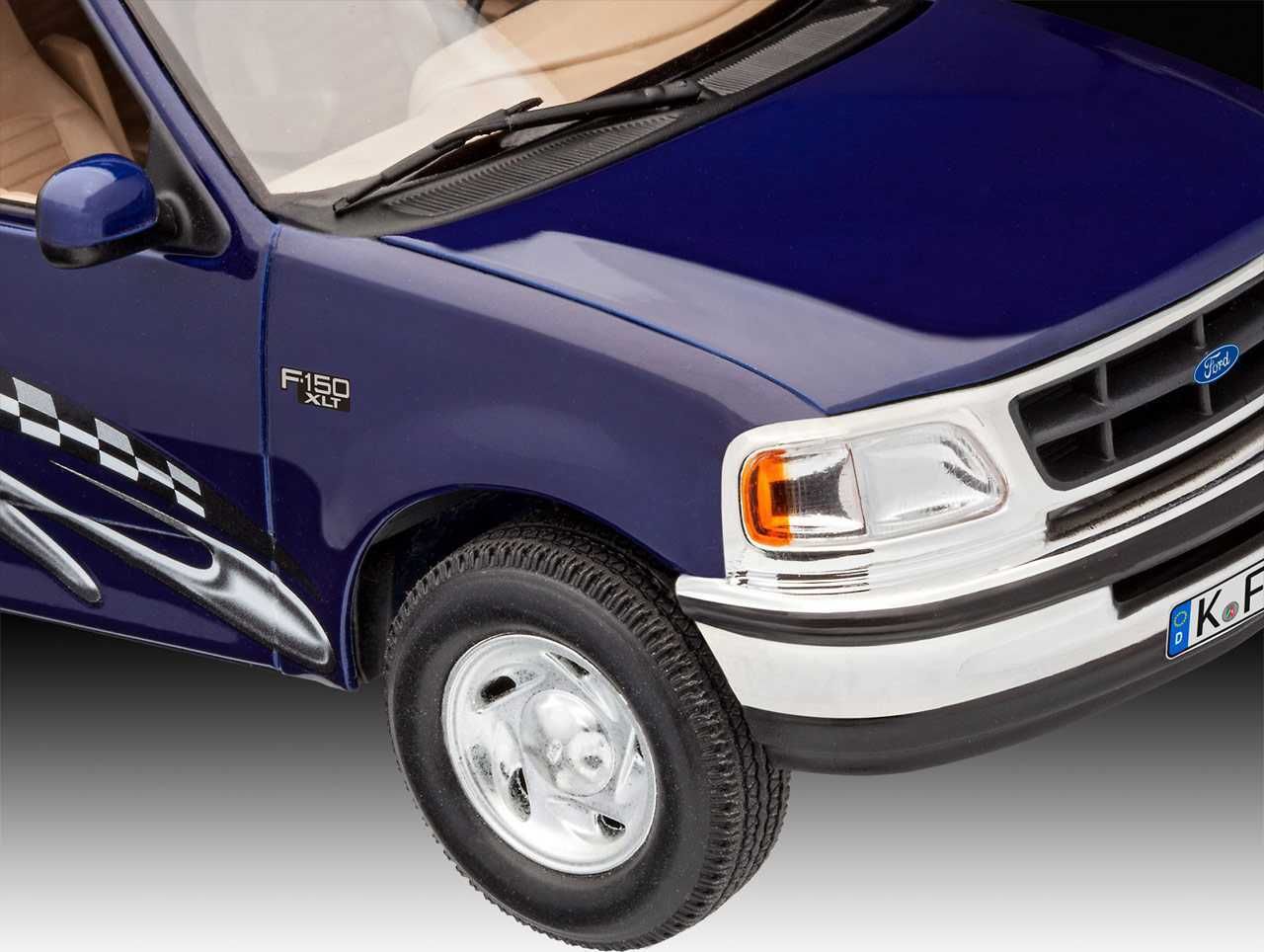 REVELL Plastic ModelKit auto 07045 - '97 Ford F-150 XLT (1:25) - obrázek 9