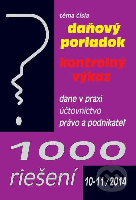 1000 riešení 10-11/2014 - - obrázek 1