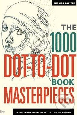 The 1000 Dot-to-Dot Book: Masterpieces - Thomas Pavitte - obrázek 1