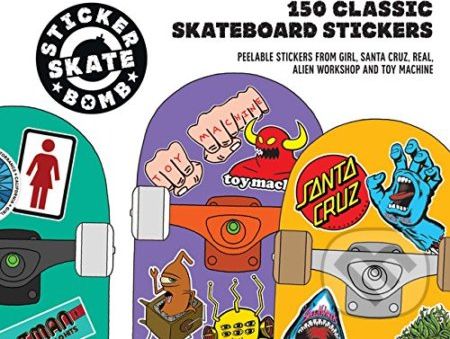 Stickerbomb Skateboard - - obrázek 1