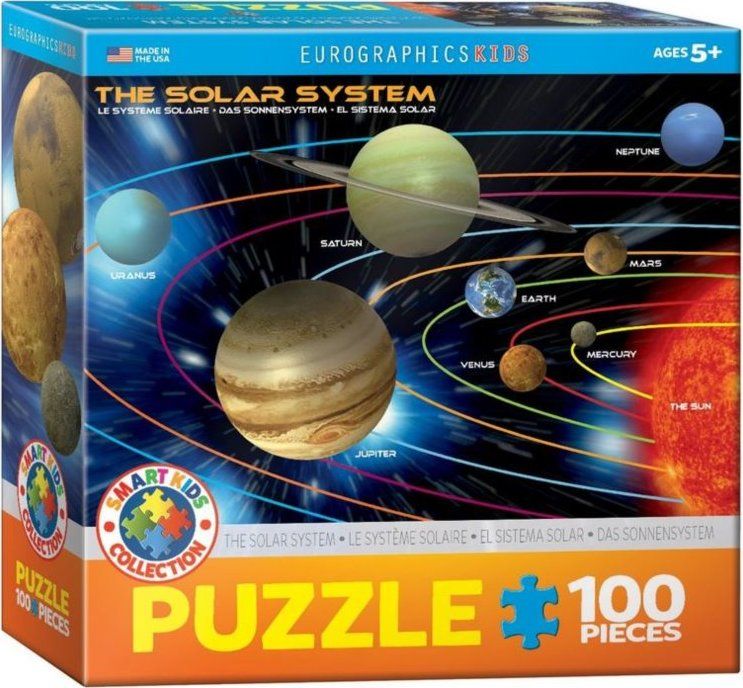 EUROGRAPHICS Puzzle Planety 100 dílků - obrázek 2
