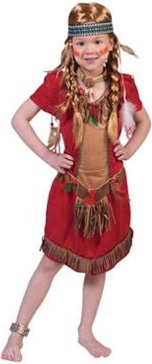 funny fashion Dětský kostým Indiánka Pawnee 116 - obrázek 1