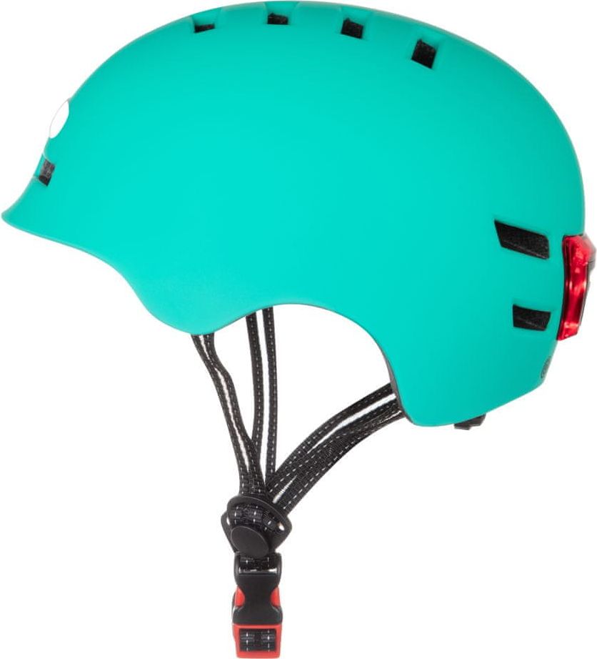 Bluetouch Bezpečnostní helma BLUETOUCH modrá s LED - vel. L - obrázek 1