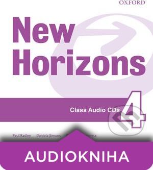 New Horizons 4: Class Audio CD - Paul Radley, Daniela Simons,Ronan McGuinness - obrázek 1