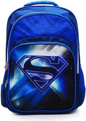 SETINO Modrý školní batoh DC Superman pro kluky - obrázek 1