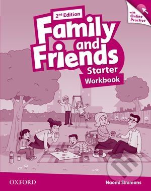 Family and Friends - Starter - Workbook + Online Practice - Naomi Simmons - obrázek 1
