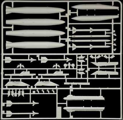 ITALERI Model Kit letadlo 2786 - F-16A Fighting Falcon (1:48) - obrázek 9