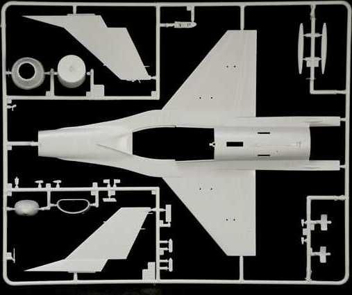 ITALERI Model Kit letadlo 2786 - F-16A Fighting Falcon (1:48) - obrázek 10