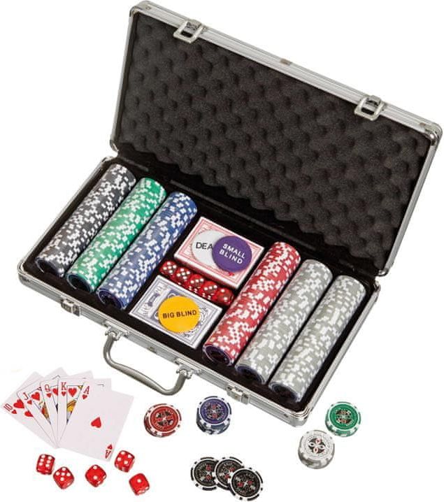 Pokerový kufřík 300 žetonů Philos PHILOS - obrázek 1