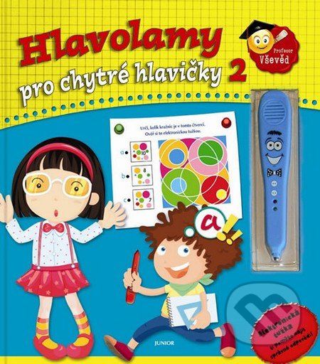 Hlavolamy pro chytré hlavičky 2 + elektronická tužka - - obrázek 1